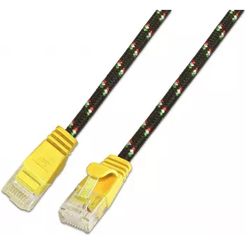 Wirewin Triotronik Cat6 U/UTP Patch Cable, RJ45 Male to Male, 3 m, Yellow PKW-TOUGH-K6 3.0 GE