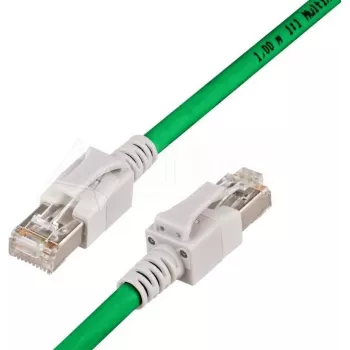 Wirewin PKL-PIMF-KAT6A 1.0 GN Cat6a S/FTP Patch Cable, 1m, Green