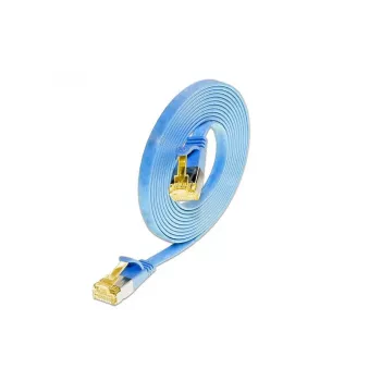 Wirewin Cat6a U/FTP Slim Ethernet Patch Cable, RJ-45, Blue, 5 m PKW-STP-SLIM-K6A 5.0 BL