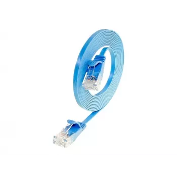 Wirewin Cat.6 Slim Patch Cable U/UTP 15m Blue PKW-SLIM-KAT6 15.0 BL