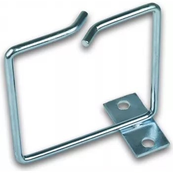Wirewin Metal Cable Management Ring 80x80mm, Left-Sided Fixing, Black KFH 80X80 LF/FG