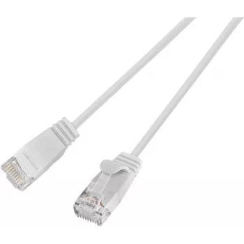Wirewin Triotronik PKW-LIGHT-K6 2.0 WS Cat6 UTP Patch Cable, 2m, White