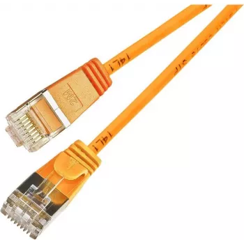 Wirewin Triotronik PKW-LIGHT-STP-K6 0.15 OR Cat6 F/FTP Patch Cable, RJ-45 Male to Male, 0.15 m, Orange