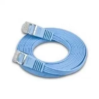 Wirewin Triotronik Cat 6 U/FTP Slim Patch Cable, 20 m, RJ-45 Male to Male, Blue PKW-STP-SLIM-KAT6 20.0 BL