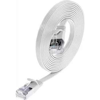 Wirewin SLIM S6 25 WS - Cat.6 SLIM Patch Cable, STP(PIMF), 25 m, White (PKW-STP-SLIM-KAT6 25.0 WS)