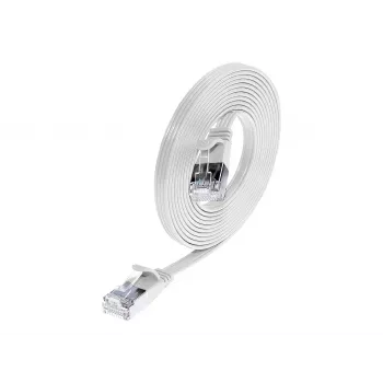 Wirewin SLIM S6 25 WS - Cat.6 SLIM Patch Cable, STP(PIMF), 25 m, White (PKW-STP-SLIM-KAT6 25.0 WS)