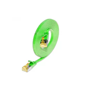 Wirewin Cat6a U/FTP Slim Ethernet Patch Cable, RJ45, Green, 5m PKW-STP-SLIM-K6A 5.0 GN