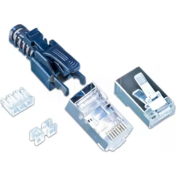 Wirewin MOD SL KAT6A STP 10 SW RJ45 Field-Terminable Plug, Cat6A, Shielded, 10-Pack