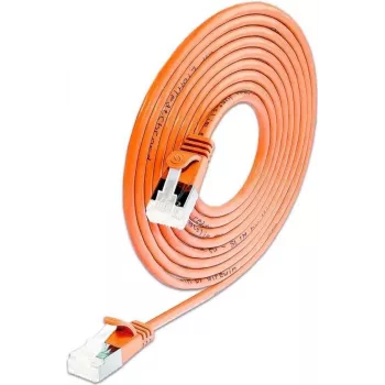Wirewin SLIM KAT6A 10 Gigabit Light patch cable round, U/FTP, Ø 3.8mm, orange KAT6A LIGHT shielded (PKW-LIGHT-STP-K6A 0.15 OR)