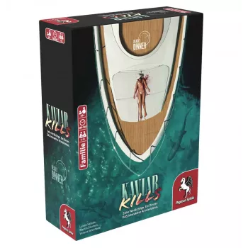 Pegasus Spiele Deadly Dinner – Kaviar Kills 19014G Murder Mystery Party Game