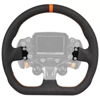Simagic ZS-320CD Alcantara Steering Wheel Rim, 320mm, D-Shape, 6x70mm PCD, Without Hub