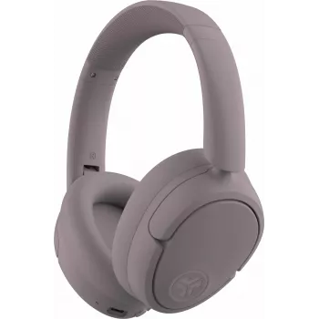 JLab JBuds LUX ANC Wireless Over-Ear Headphones with Active Noise Cancellation, 70-Hour Battery, Bluetooth 5.3, Mauve