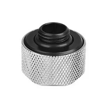 Thermaltake Pacific C-PRO G1/4 PETG Tube 16mm OD Compression Fitting Chrome