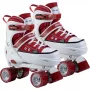 HUDORA Roller Skates Size 36-39 Red/White Sneaker-Look