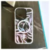 Evelatus Apple iPhone 15 Pro PC+TPU Case with MagSafe - Custom Flower Print