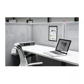 DURABLE DURAFRAME GRIP A4 Information Frame, Self-Adhesive, Black 496801