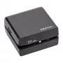 MAUL Electric Letter Opener, Battery Operated, Black, Stainless Steel Cutting Wheels, Plastic Housing (75618-90)