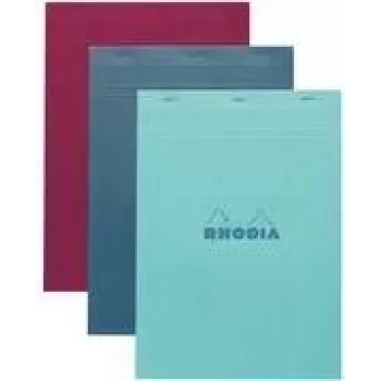 Rhodia No. 18 A4 Squared Notepad, Assorted Colours, 5 Pack 18100C