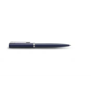 Waterman Impression Ballpoint Pen - Blue Lacquer, Chrome Trim, Medium Point, Gift Box 2225468