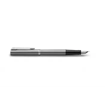 Waterman Allure Impression Fountain Pen, Stainless Steel with Gold Trim, Medium Nib 2225494