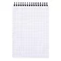 Rhodia No. 16 A5 Squared Spiral Notebook, Black 165009C