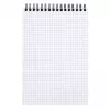 Rhodia No. 16 A5 Squared Spiral Notebook, Black 165009C
