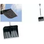 EDA Snow Shovel with Aluminum Handle, 400 mm Blade, Plastic Blade and Grip, Aluminum Edge 010388 NO BX24