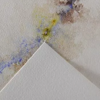 Canson Montval Watercolor Paper, 200 g/m², 500 x 650 mm, Natural White, Fine Grain, Acid-Free, 10 Sheets C518412002