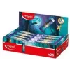 Maped DRAGON Plastic Eraser, Lipstick Format, Twist-Out, 20-Piece Display 152025
