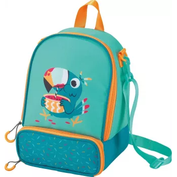 Maped PICNIK Children's Backpack TUKAN, Green Kindergarten Backpack, Polyester, Large Main Compartment - 1 Piece (879003)