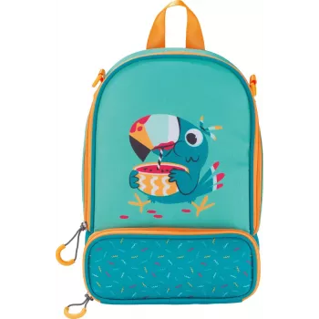 Maped PICNIK Children's Backpack TUKAN, Green Kindergarten Backpack, Polyester, Large Main Compartment - 1 Piece (879003)