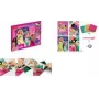 Maped Creativ Foil Art Barbie Creative Set, 18 Pieces, Metallic Foil Craft Kit for Kids Ages 7+ 907074