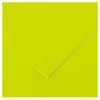 Canson Vivaldi Coloured Paper, 500 x 650 mm, 250 g/m², Neon Yellow, 25 Sheets (C200403809)