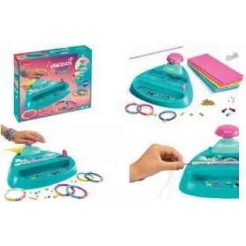 Maped Creativ Bracelets Maker Heishi Bead Punching Machine Kit with Plastic Needles 907406