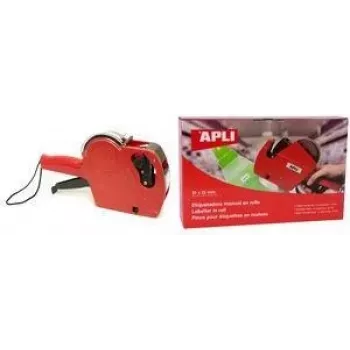 AGIPA 101418 Red 1-Line Price Labeler, 8 Digits, 8mm Character Height