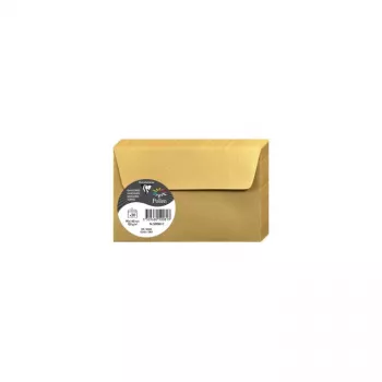 Pollen by Clairefontaine Envelope 90x140 mm, Gold, 120 g/m², pH-Neutral, Acid-Free - 1 Piece 50081C