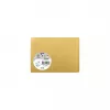 Pollen by Clairefontaine C6 Card, Gold, 210 gsm, pH-Neutral, Acid-Free, 110 x 155 mm, 1 Piece (111390C)