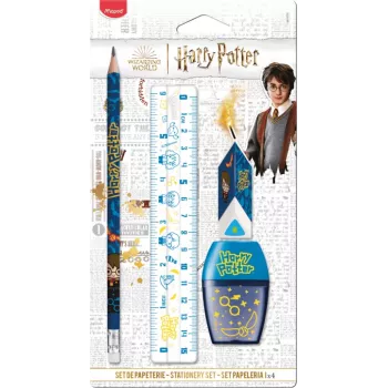 Maped Harry Potter Kids Writing Set, 4 Pieces, Blister Card 981879