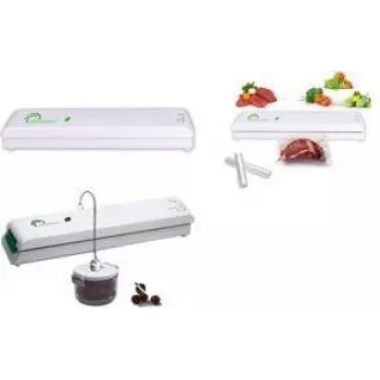 Little Balance LB 8315 Happy Saver Eco 2-in-1 Vacuum Sealer, White