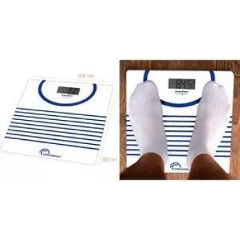 Little Balance LB 8655 Digital Personal Scale Sailor, USB-C Rechargeable, Battery-Free, 180 kg