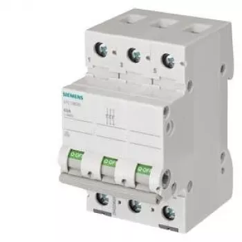 SIEMENS 5TL13910 Disconnect Switch 100A 3-Pole 400V AC DIN Rail
