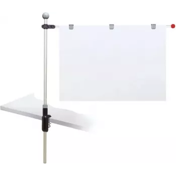 MAUL Plan Holder Table Clamp for DIN A0 Documents, Grey 62550-84