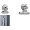 MAUL 2183096 Metal Paper Clamp, 2 Pieces