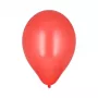 PAPSTAR Red Latex Balloons, 250 mm Diameter, 100-Pack, Helium-Compatible 18950