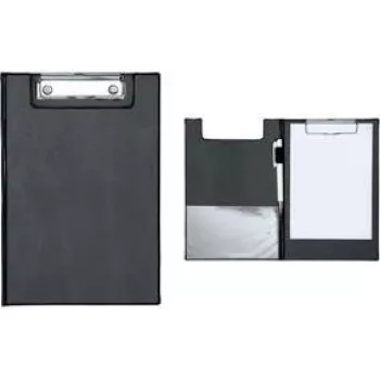 MAUL Clipboard Folder with PVC Film Cover, DIN A5, Black 2339390