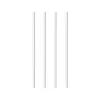 PAPSTAR pure Paper Drinking Straw, 200 mm, 6 mm, White, Sustainable, 250 Pieces (87513)