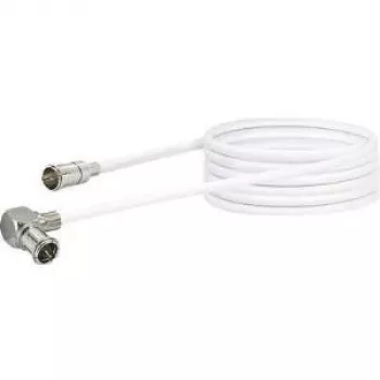 Schwaiger MiniD@t F-Quick M/M 3m Coaxial Cable White MMC30052
