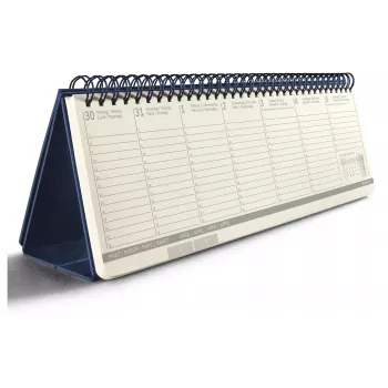 SIGEL Conceptum Desk Calendar 2026 Horizontal Blue C2682