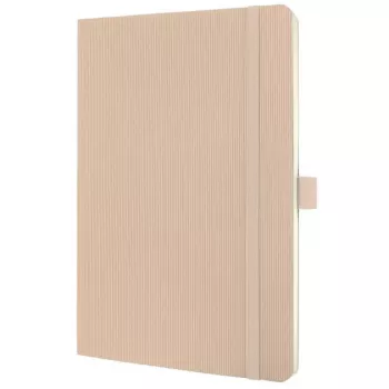 SIGEL Conceptum A5 Lined Notebook, Beige Softcover, 192 Pages CO333