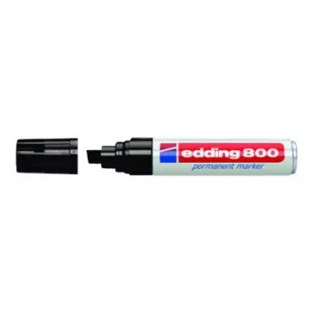 Edding 800 Permanent Marker, Black 4-800-2-1001